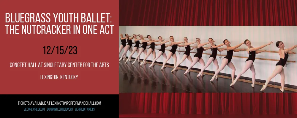 Bluegrass Youth Ballet at Concert Hall at Singletary Center for the Arts